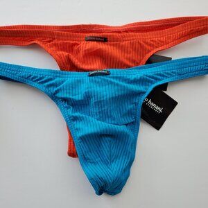 BRUNO BANANI - Men's Thong Underwear - Large - Two Pairs - Made in Germany